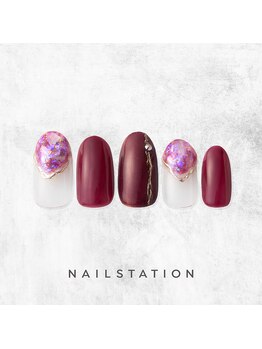 ネイルステーション ルミネ大宮店 (NAIL STATION)/キラキラネイル／パラジェル