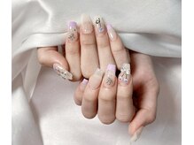ティーアンドビー ネイルスタジオ(T&B NAIL STUDIO)/トレンドワンホンちゅるんネイル