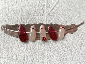 ラウレアルア(Laure’a lua)/ハートホログラムネイル