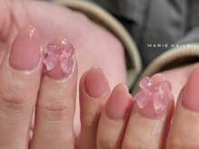 マリーネイルズ 表参道店(MARIE NAILS)/¥8,250 リボン　0320b