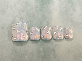 キャンアイドレッシー 三鷹ネイルサロン/フット/定額デザインB