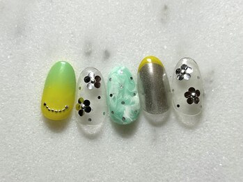 ラッドネイル(RAD NAIL)/3月マンスリー定額アートコース