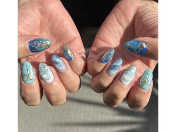 アヤネイルズ アンド アイラッシュ(AYA NAILZ.＆Eyelash)/海をテーマに♪