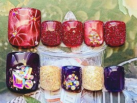 フットジェルアート4本付4400円