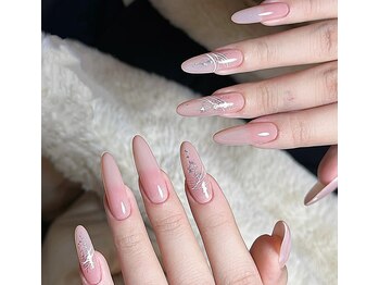 ファンシー 新宿店(Fancy)/冬ネイル/ツイード/ワンホン