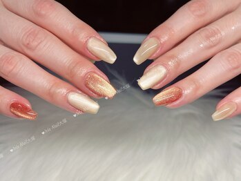 アイリスネイル 大塚(Iris Nail)/冬人気なマグネットワンカラー