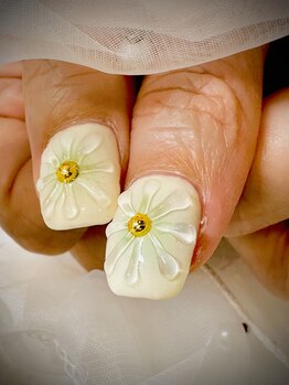 エレノア/ぷっくりフラワー