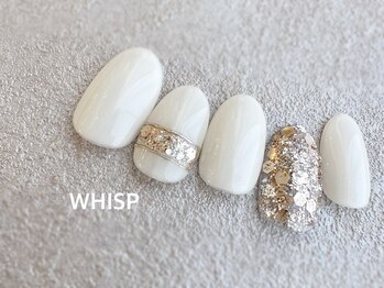 ウィスプ(WHISP)/シンプルグリッターネイル 春夏