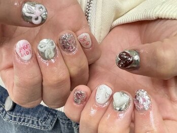 イビズ 新宿店(eviz)/落書きネイル