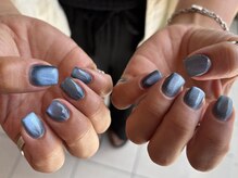 ネイルビジョルノ つくばみどりの店(Nail Begiorno)/マグネットネイル　ハンドネイル