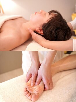 エンボディメントラボラトリー エイトレターズ(Embodiment Lab. 8 LETTERS)の写真/慢性的な冷え改善にはコレ◎自律神経調整アロマリンパボディ&足つぼ☆全身の緊張,コリを解消し、代謝もUP!!