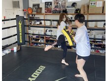 北摂初の女性専用ムエタイクラス。平日の午前中開催　