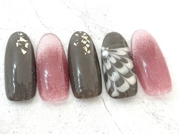 スリール(Sourire)/バレンタインネイル