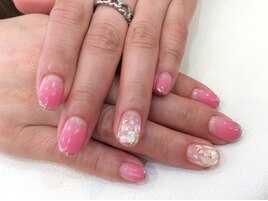ピンクネイル