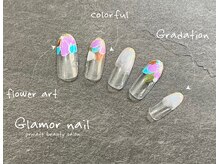 グラマーネイル(Glamor nail)/フラワー×グラデーション