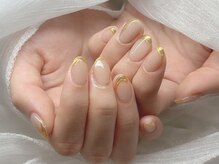 オーシャン 銀座店(OCEAN)/上品ニュアンスミラーネイル