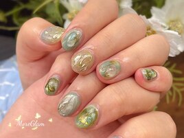 ニュアンスネイル　春夏