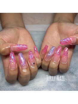 ジュリーネイル 所沢店/ラメグラデーション