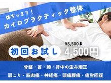 カイロプラクティック整体