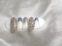 エムヨンネイル(emu4nail)/3、4月限定デザイン¥7000