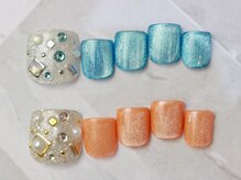 ジョリーネイル 大宮本店(jolie nail)の雰囲気(フットネイルもおすすめです☆時間制持ち込みデザインもできます)