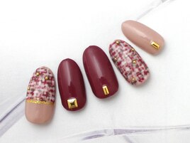 オフ無料¥7500デザイン/ボルドー