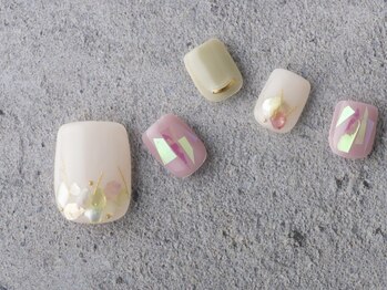 サンミーゴネイル 神戸店(Sunmego Nail)/くすみカラーニュアンスネイル