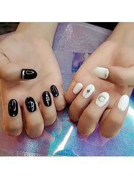 ローラネイル(Roller nail)/ジェルシンプルコース¥6500