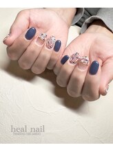 ヒールネイル(heal nail)/POPツイード柄