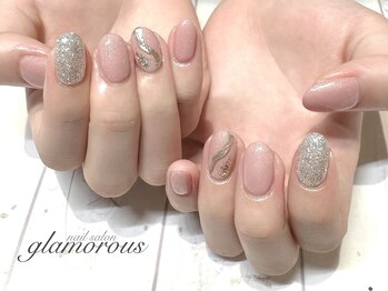 ネイルグラマラス 西新井店/《パラジェル》春ニュアンス