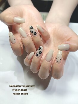 マーマ 八戸ノ里店(murmur)/お花ネイル