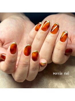 モレリア(morelia)/べっ甲ネイル