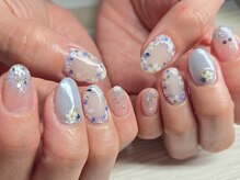 ネイルフロンティア 吉祥寺(NAIL FRONTIER)/Fうるつやネモフィラ11980円