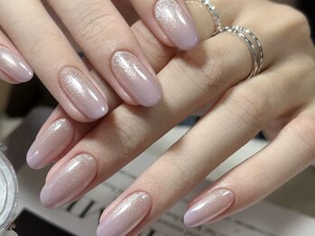Best Nail 銀座店【ワンホンネイル・スカルプ・パラジェル・上品ジェルネイル】/淡い紫