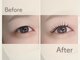 カーロ(CARO)の写真/【まつげパーマ&マツエクセットでどんなお悩みも一発解決★】当店では2種類の技法から状態に合わせて施術