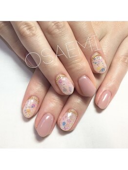 オサ ネイル(osa nail)の写真/手元を華やかに彩るデザイン◇妥協のない技術で仕上がりの美しい指先へ。