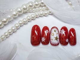 クリスマスネイル