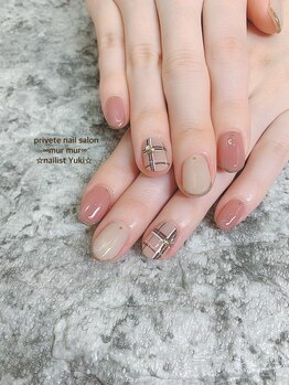 プライベート ネイルサロン マーマ(murmur)/チェックネイル