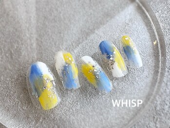 ウィスプ(WHISP)/カラフルぬりかけネイル