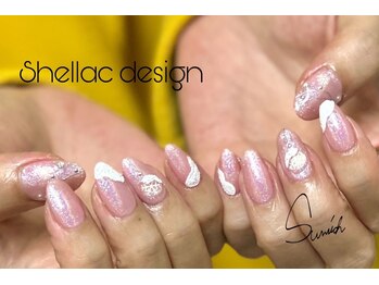 サンリッチ 恵比寿(Sunrich)/ピンク×白