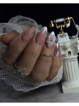 ヘブン ネイル 鶯谷(HEAVEN Nail)/3Dフラワーネイルアート