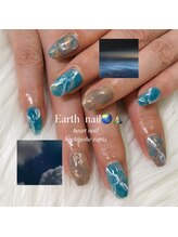 はあとねいる 八戸ラピア店/アースカラーネイル