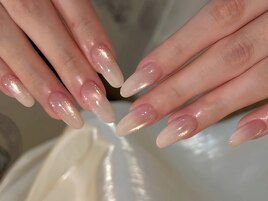 蝶々デザインネイル