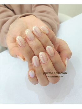プライベート ネイルサロン マーマ(murmur)/オーロラネイル