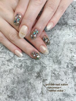 プライベート ネイルサロン マーマ(murmur)/大人シェルネイル