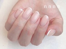 ナナ 白金高輪(nana)/ホワイト スキニー フレンチ
