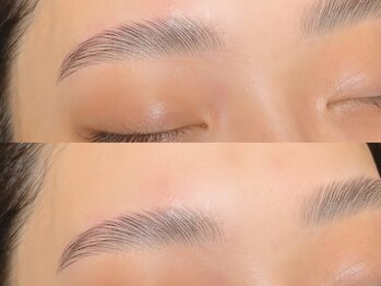 アイニーク(I'neek eyelash&eyebrow salon)の写真/【垢抜けアイブロウで印象UP】お顔の印象を左右する目元はプロにお任せ♪朝のメイク時短＆すっぴんに自信◎