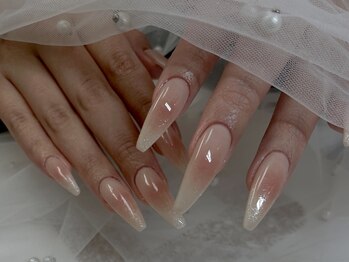 【miuネイル】チークネイル