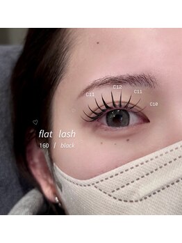 アンフルール 渋谷店(Une fleur)/【フラットラッシュ/マツエク】