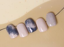 エミュネイル 関内(emunail)/ニュアンスネイル &nbsp;ブルー